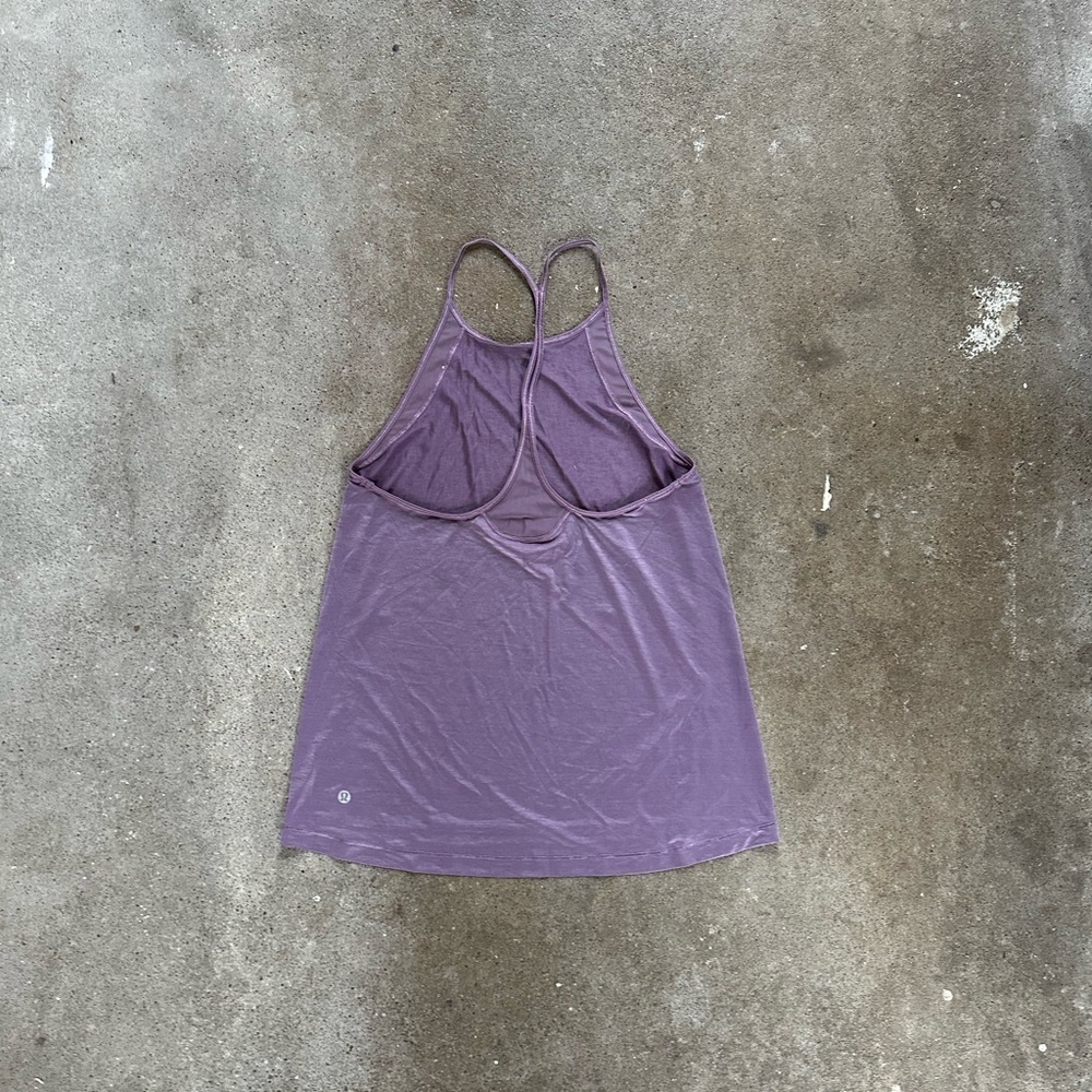 Lululemon Through The Movement Tank Smoked Mulberry - Picture 7 of 8